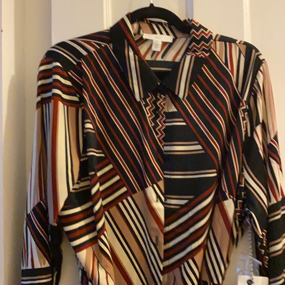 1901 Multistripe dress, NWT - Picture 4 of 6